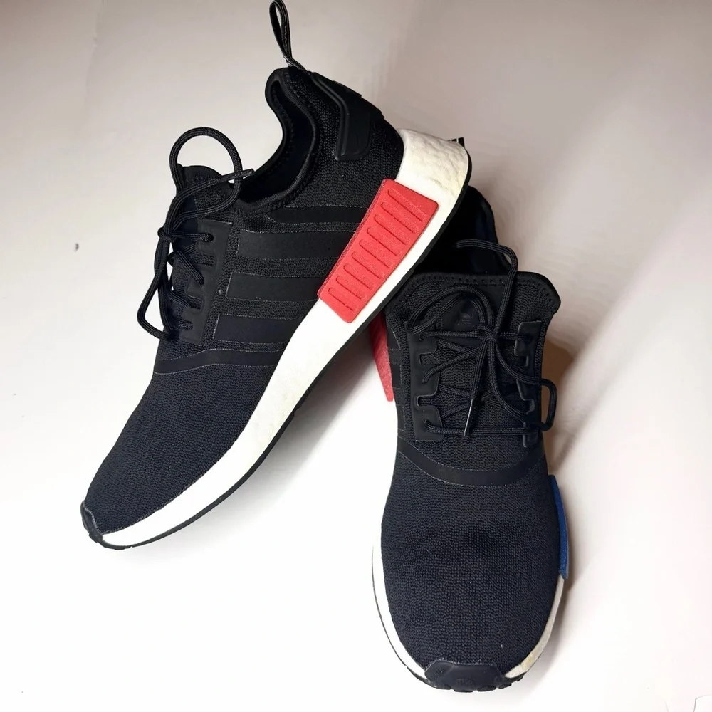 Adidas Originals Men’s Nmd R1 Road Running Shoes Black Size- 11